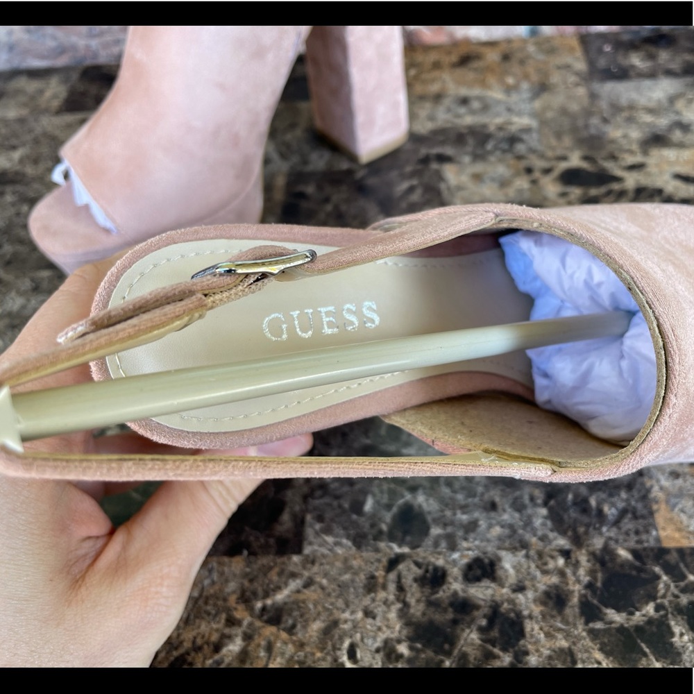 NEW GUESS Caleesy Platform Dress Sandals - Picture 7 of 12